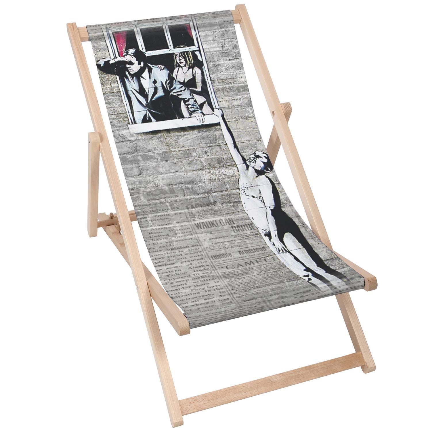 Holztisch Naked Man-30x40 CM