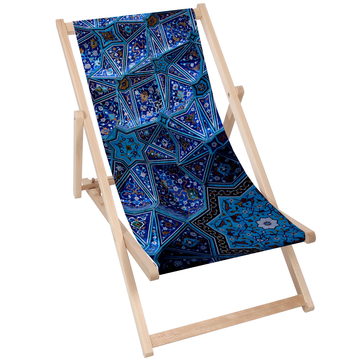 Stolik drewniany Pattern Star-30x40 CM