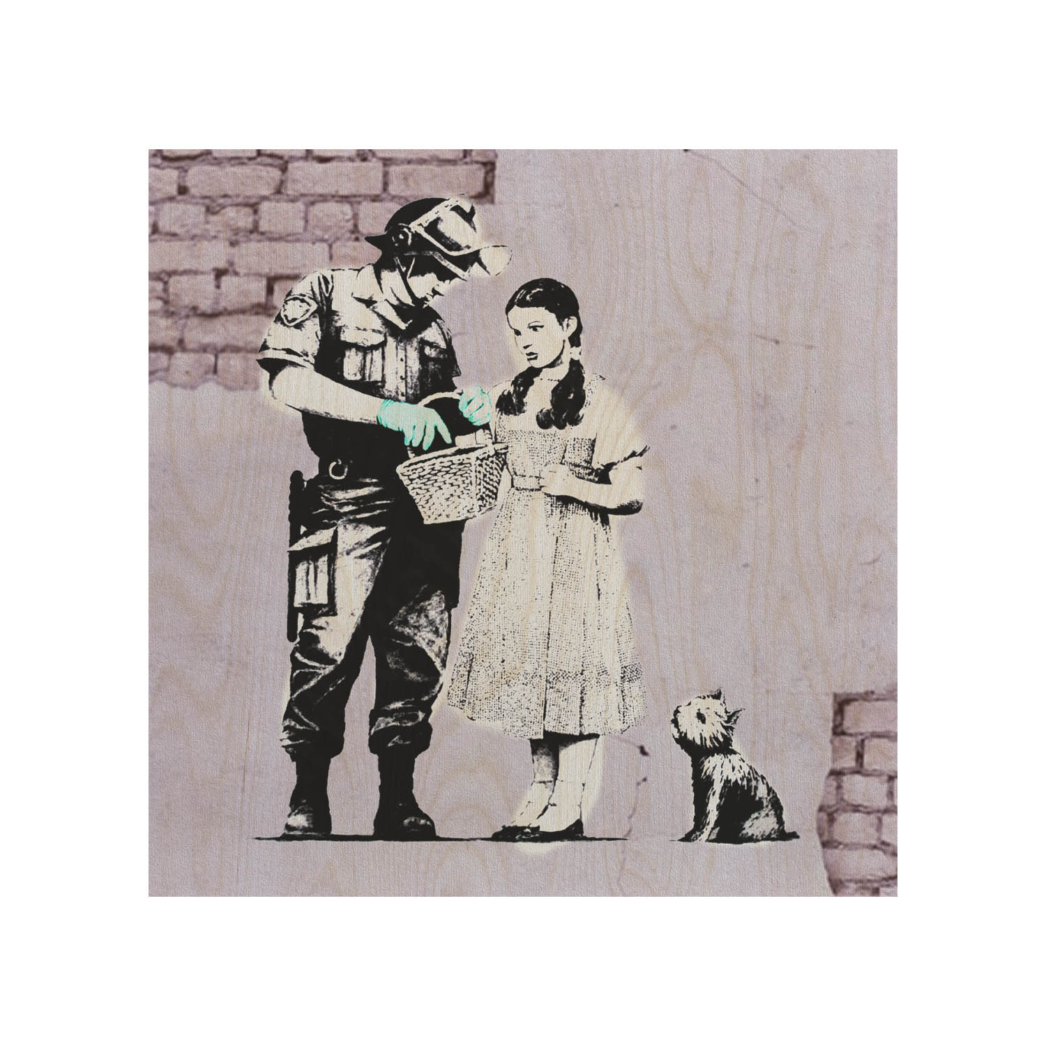 Holztisch Policeman & Dhoroty