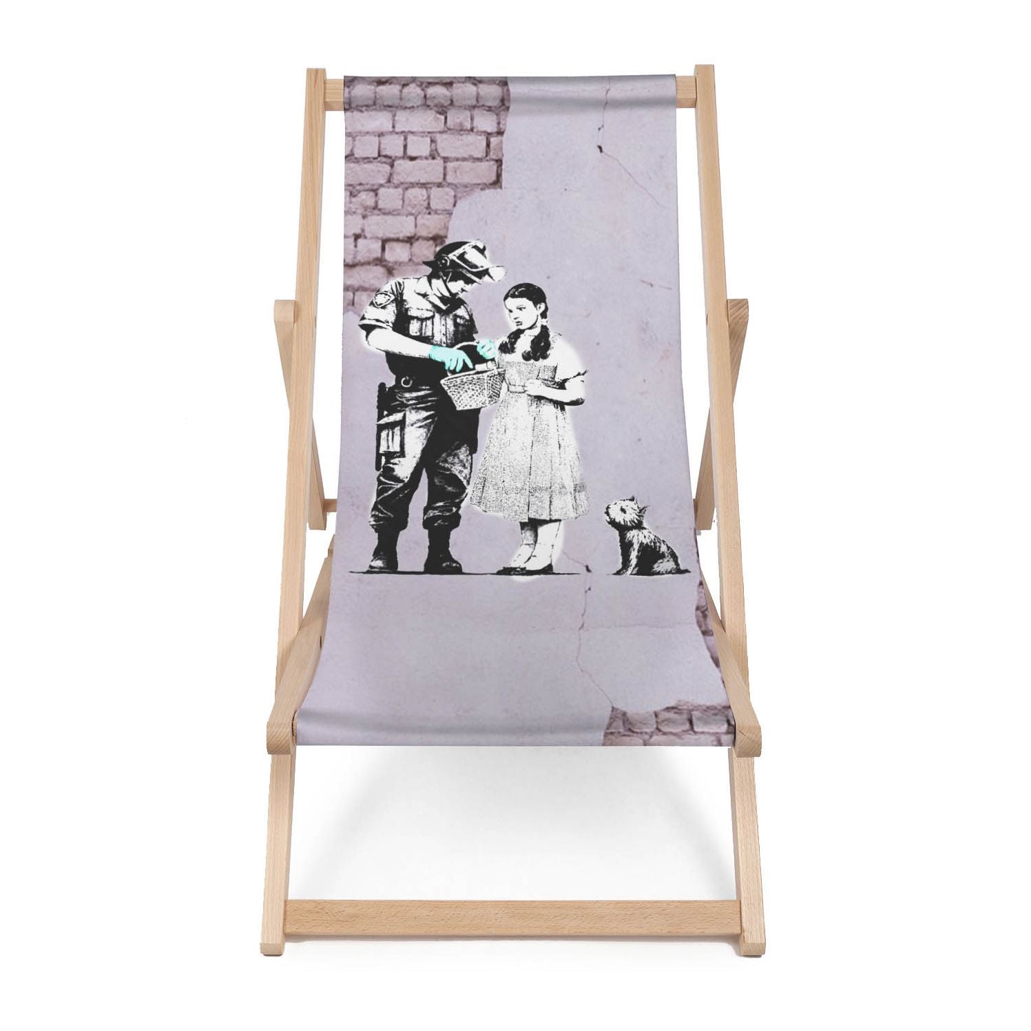 Stolik drewniany Policeman & Dhoroty-50x50 CM