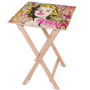 Holztisch Quenn Marilyn-50x50 CM