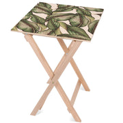 Dřevěný stolek Retro Tropical Leaves-30x40 CM