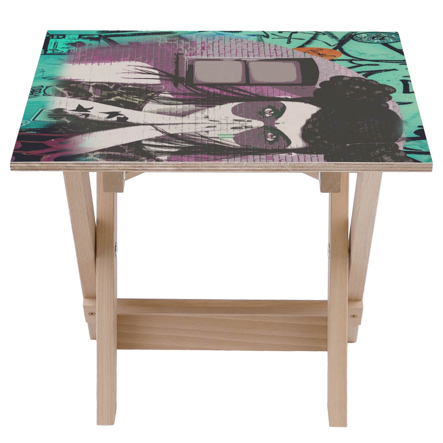 Holztisch Reverie-50x50 CM