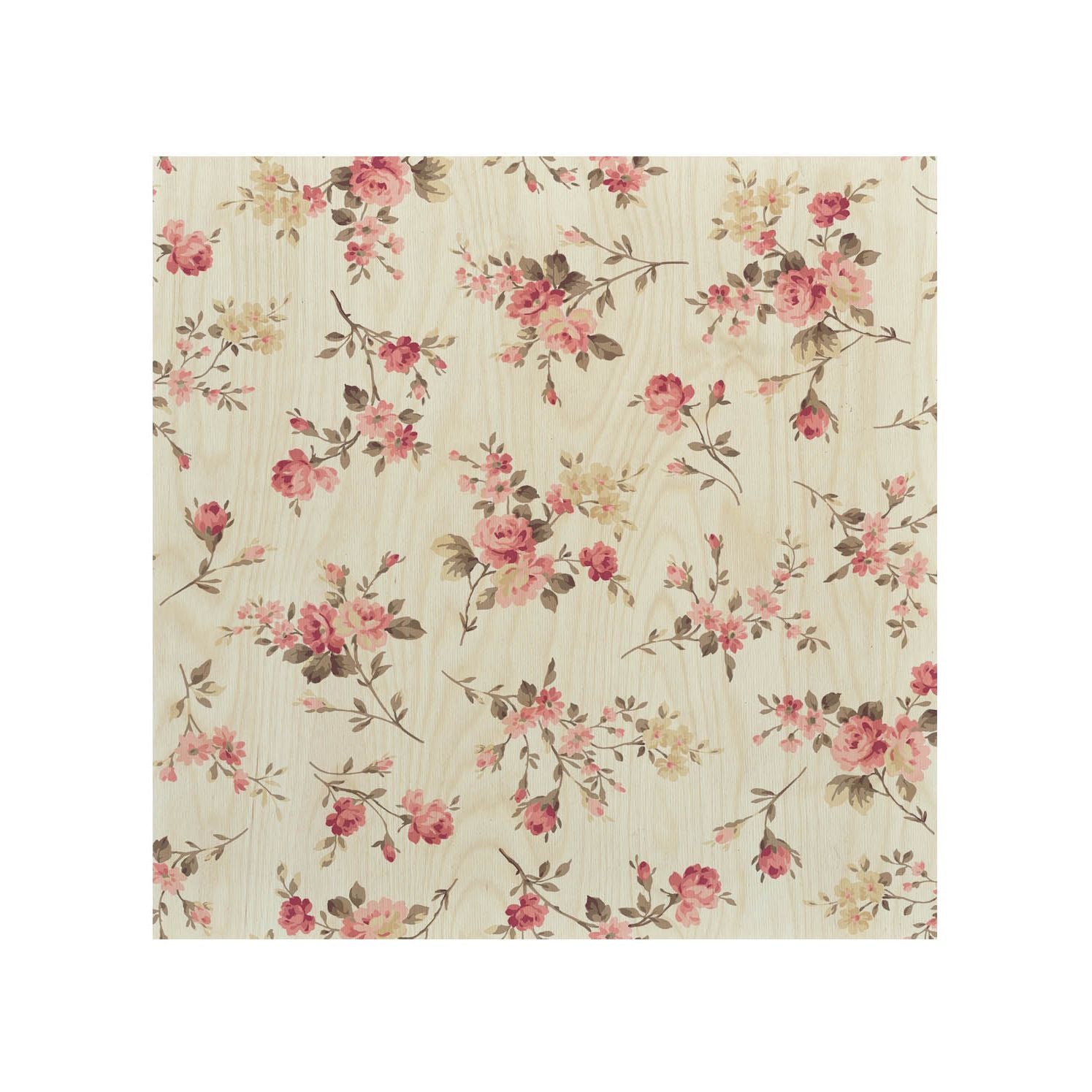 Stolik drewniany Romantic Flowers-30x40 CM
