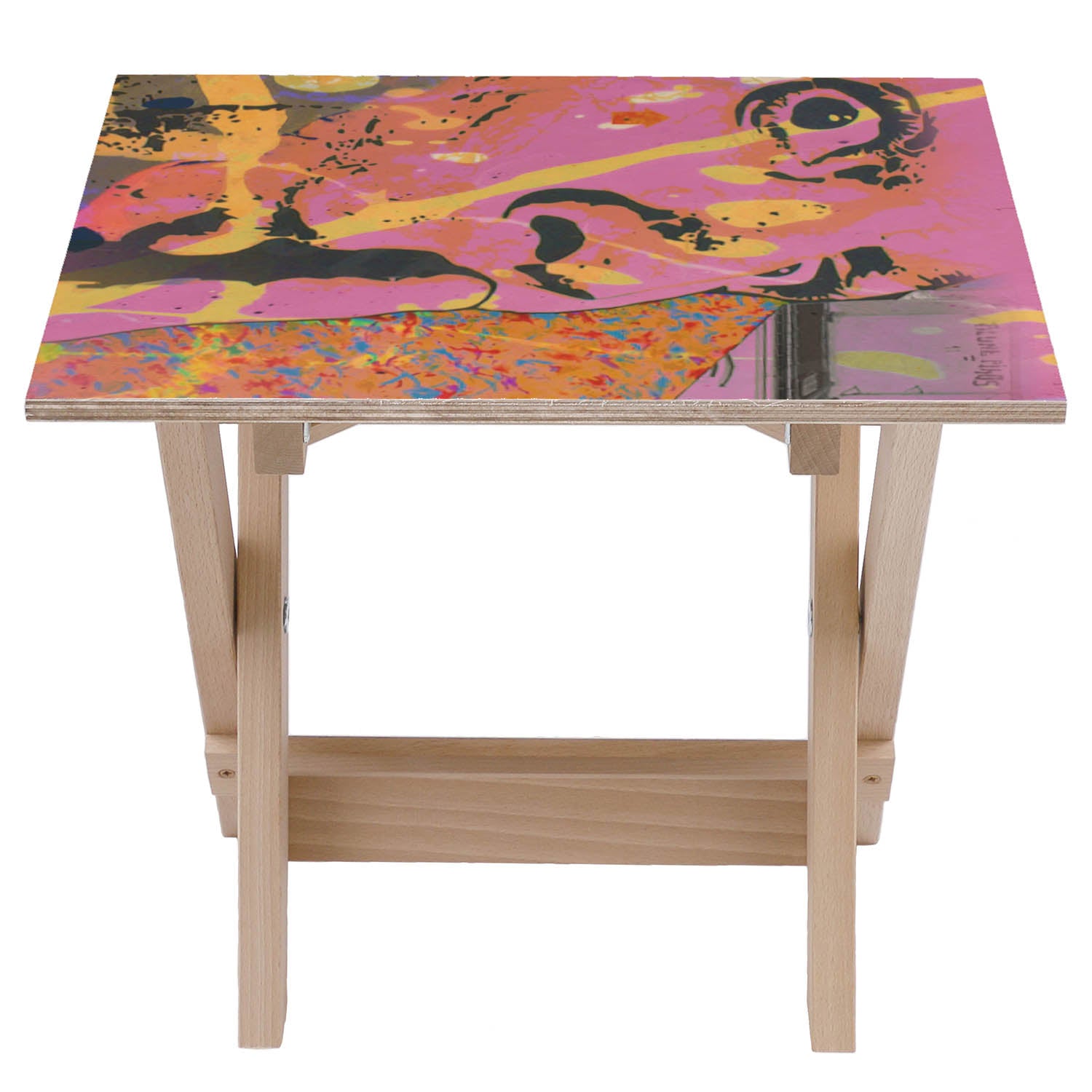 Holztisch Silence Please-30x40 CM