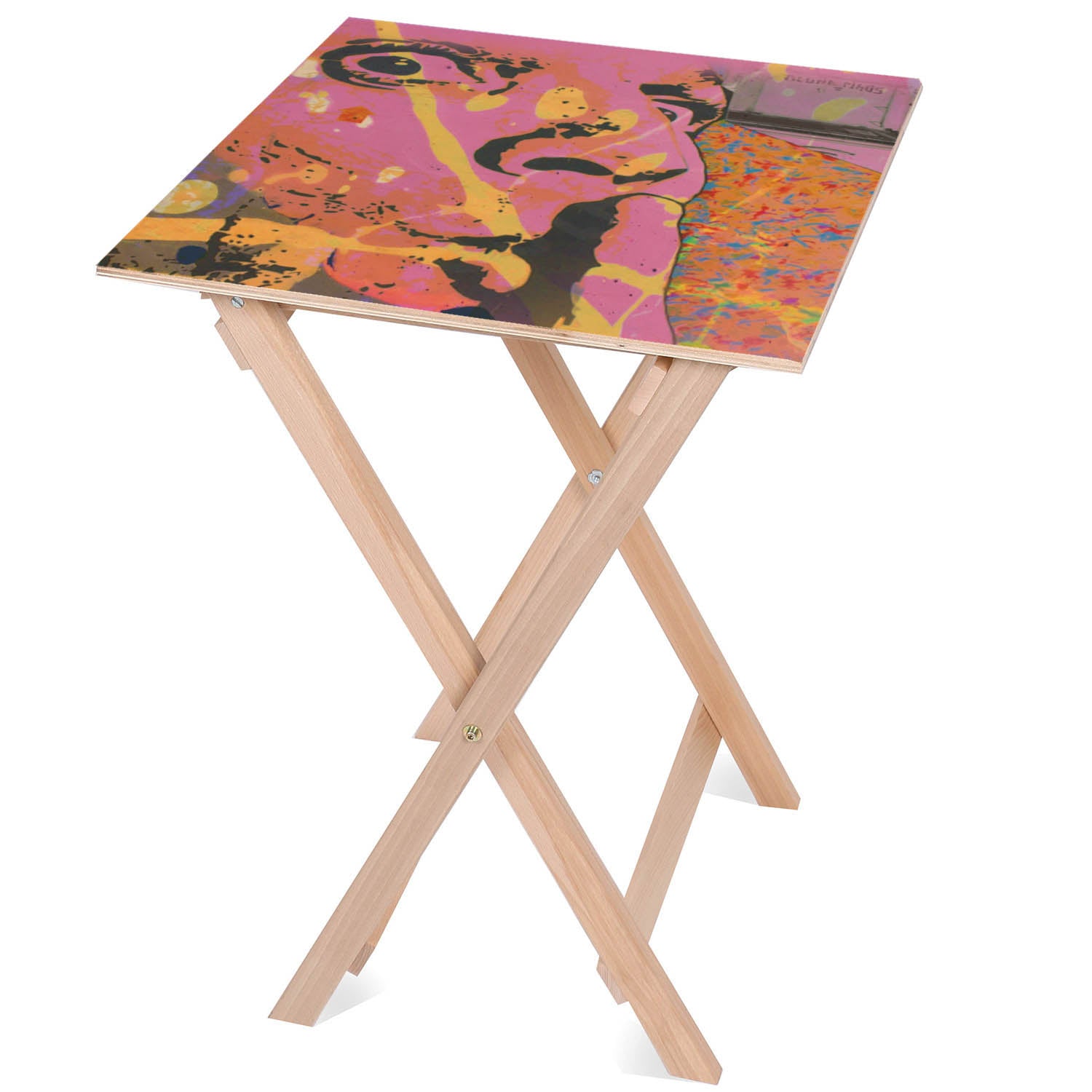 Holztisch Silence Please-30x40 CM