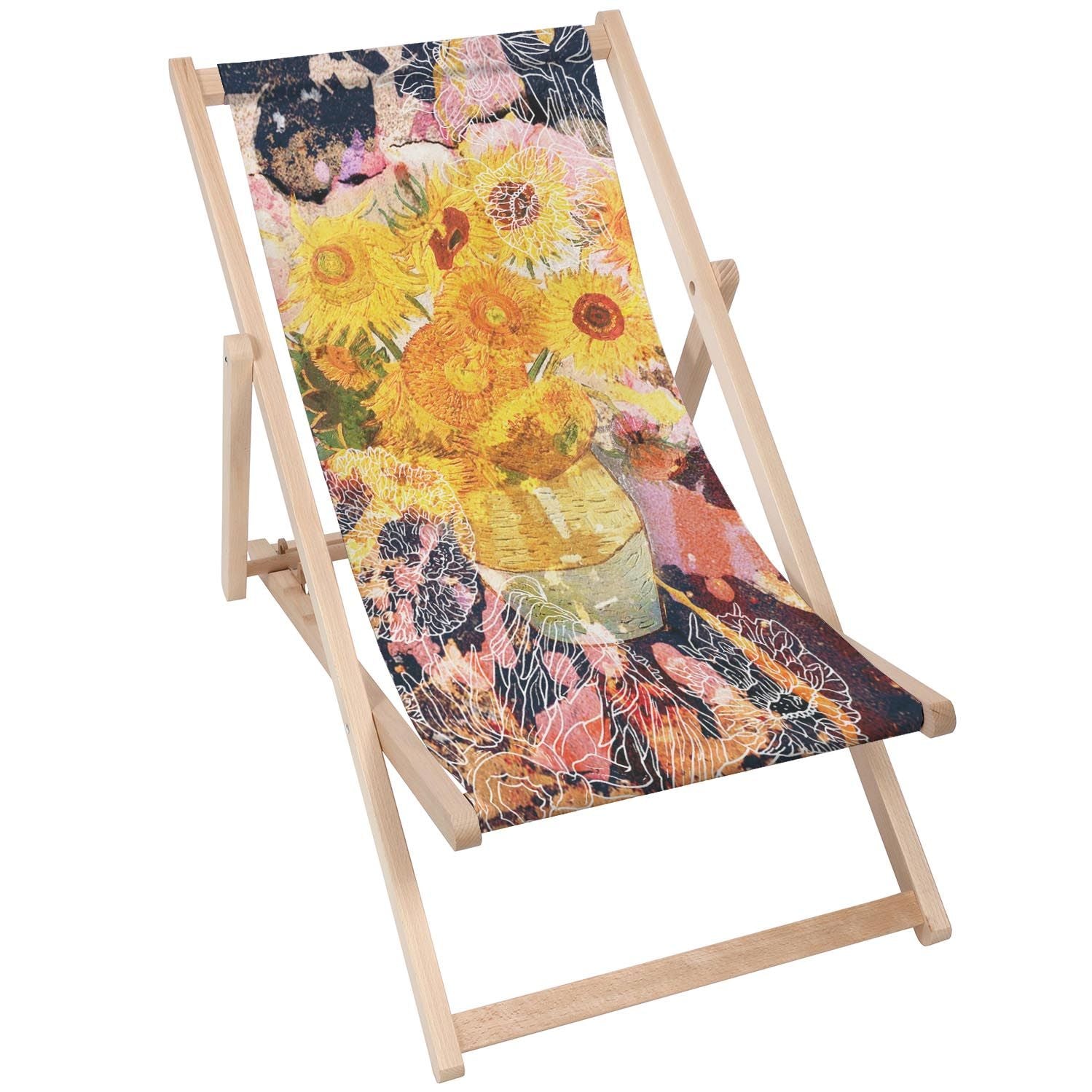 Holztisch Sunflowers-30x40 CM