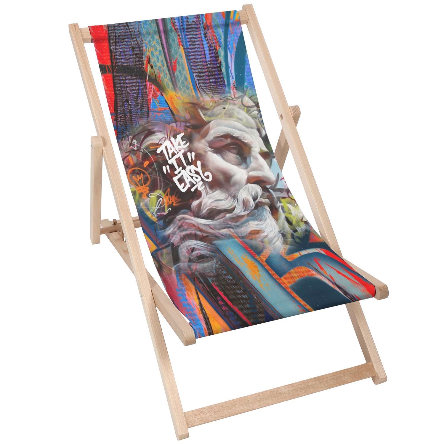 Dřevěný stolek Take It Easy 50x50 CM
