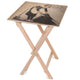 Holztisch Die Magd-50x50 CM