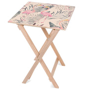 Holztisch Tropical Flamingo-30x40 CM