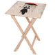 Holztisch Umbrella Girl
