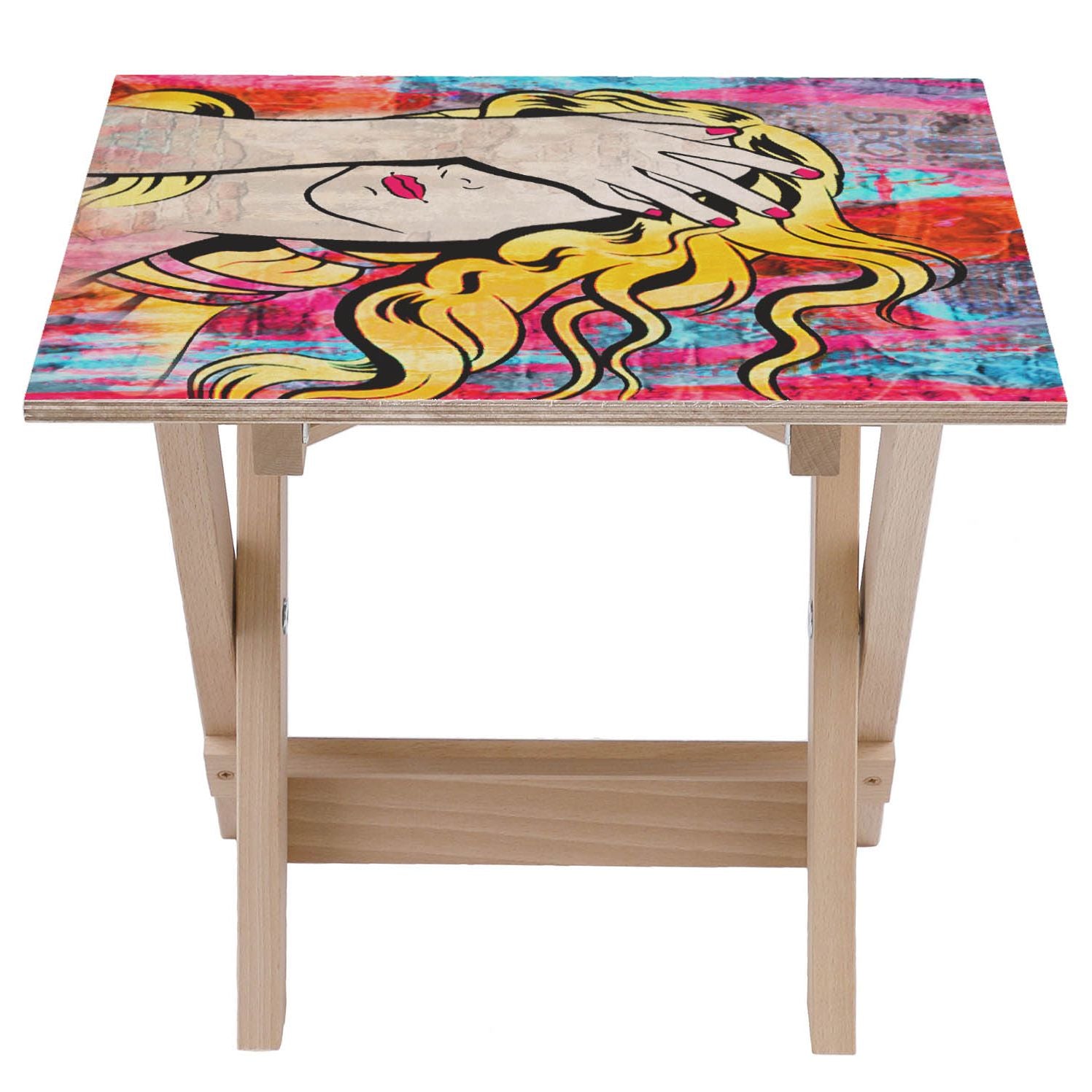 Wooden Table Venus-50x50 CM