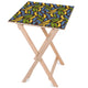 Stolik drewniany Yellow-Green-Blue-50x50 CM