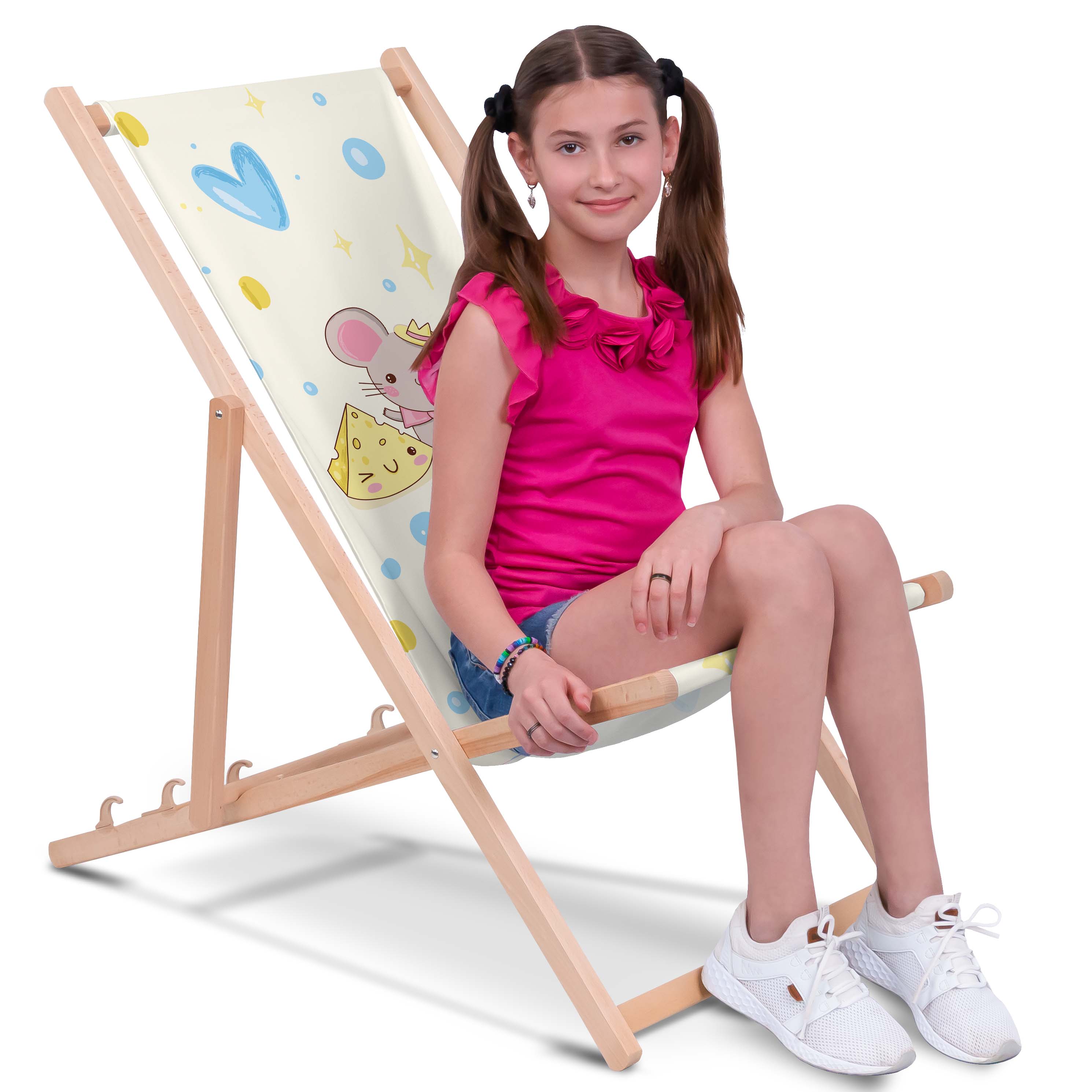 Leżak drewniany Sweet Mouse-S