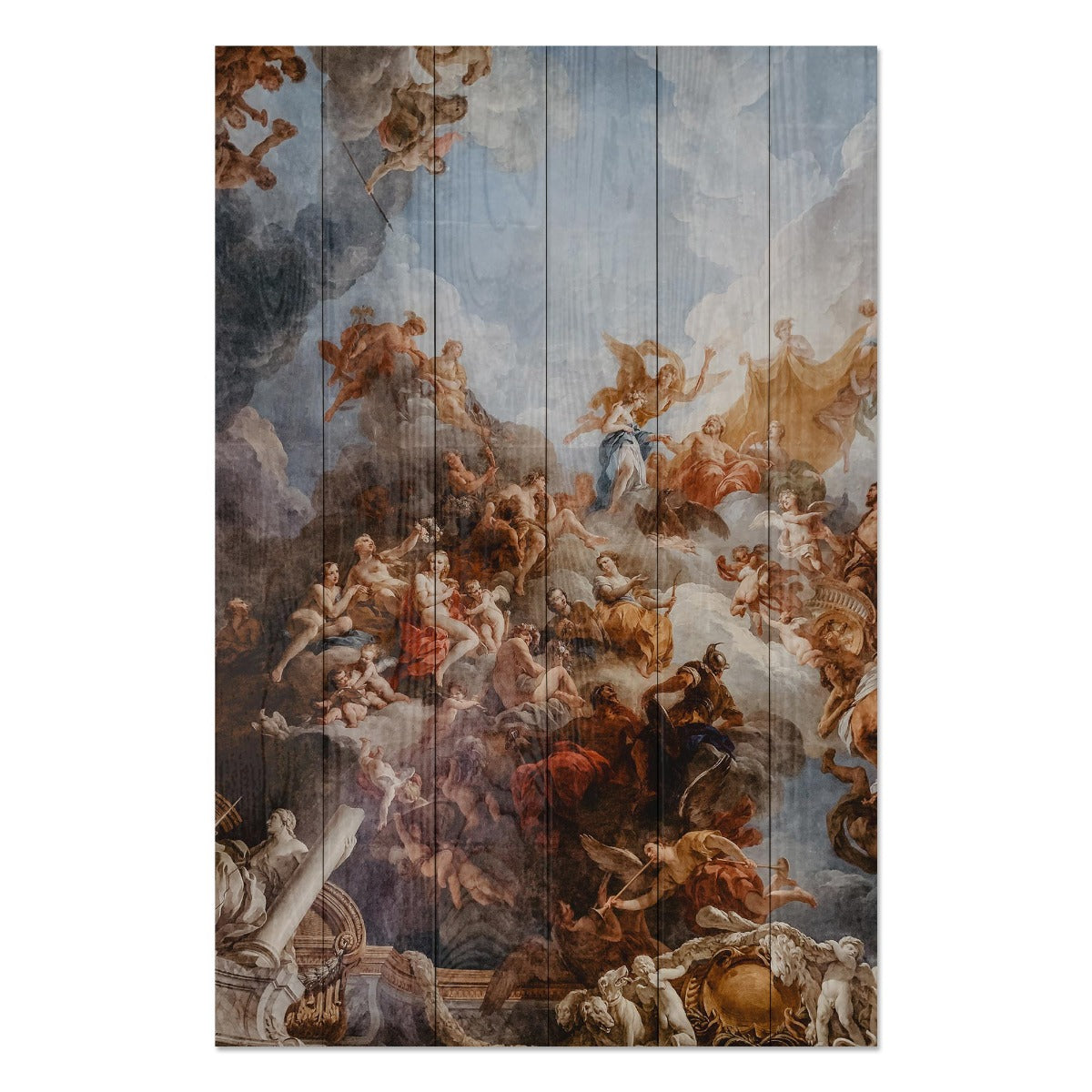 Obraz Wood Dílo Michelangela-40x60 cm