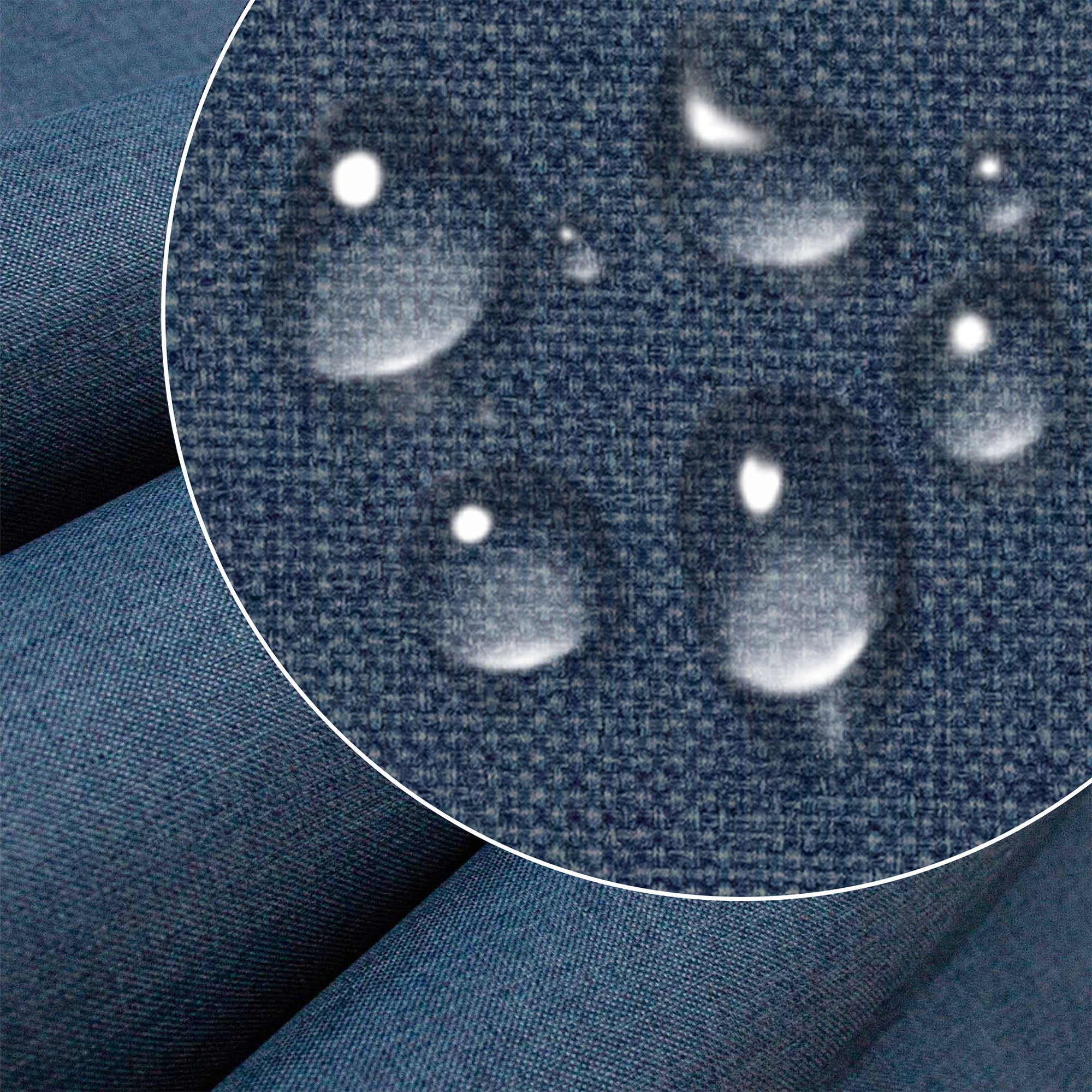 Tkanina Imitacja lnu Denim Dream
