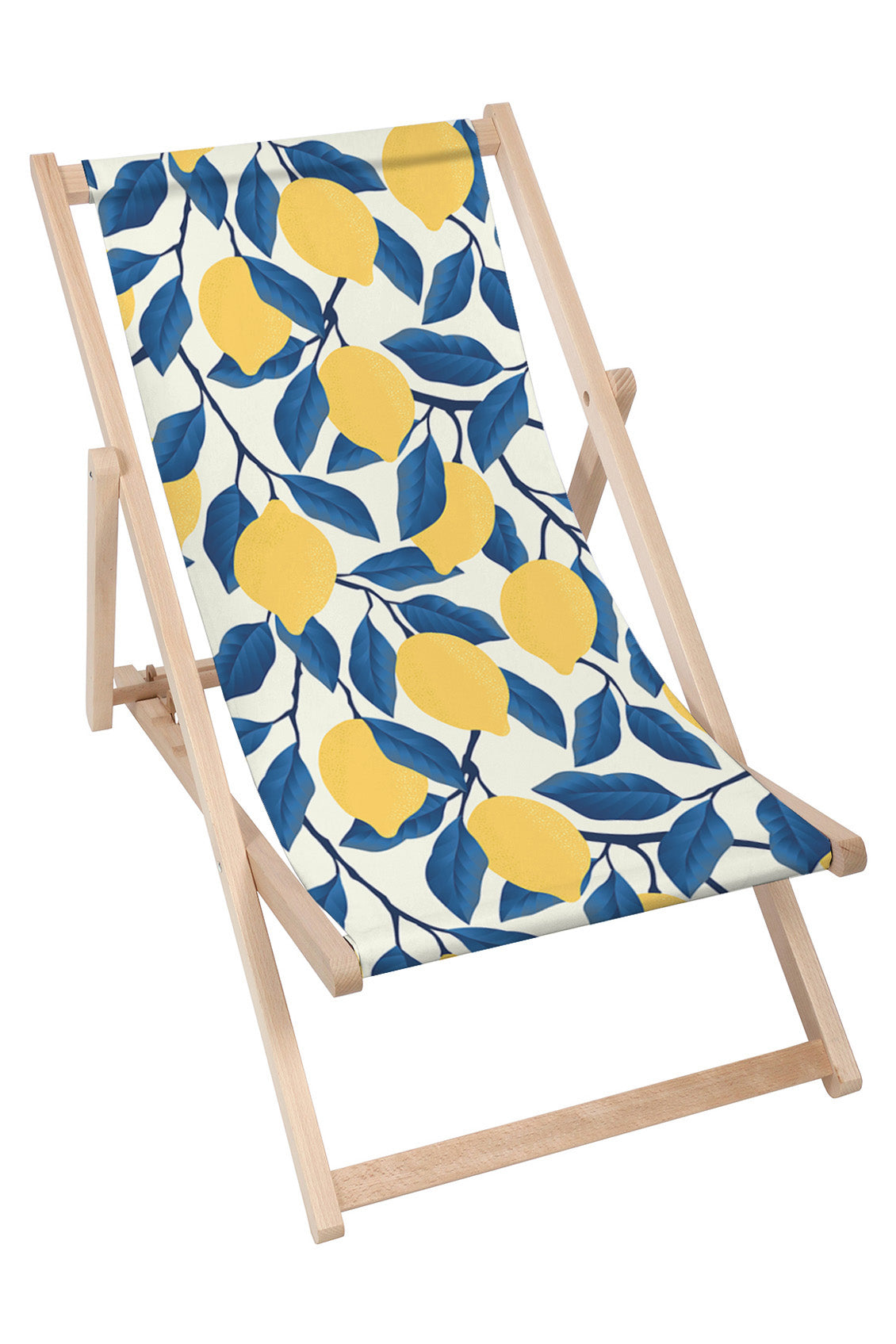 Leżak drewniany Tropical Lemons