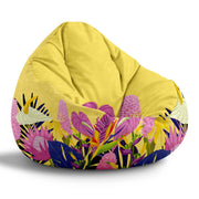 Puf Paradise Tropics Flower-Velvet
