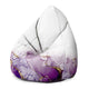 Puf Pearshape Watercolor Abstract Violet-S-Velvet