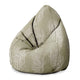 Puf Pearshape White Tree